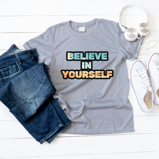 Believe In Yourself Unisex Softstyle T-Shirt