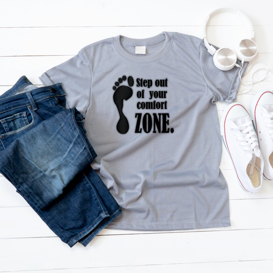 Step Out of Your Comfort Zone Unisex Softstyle T-Shirt