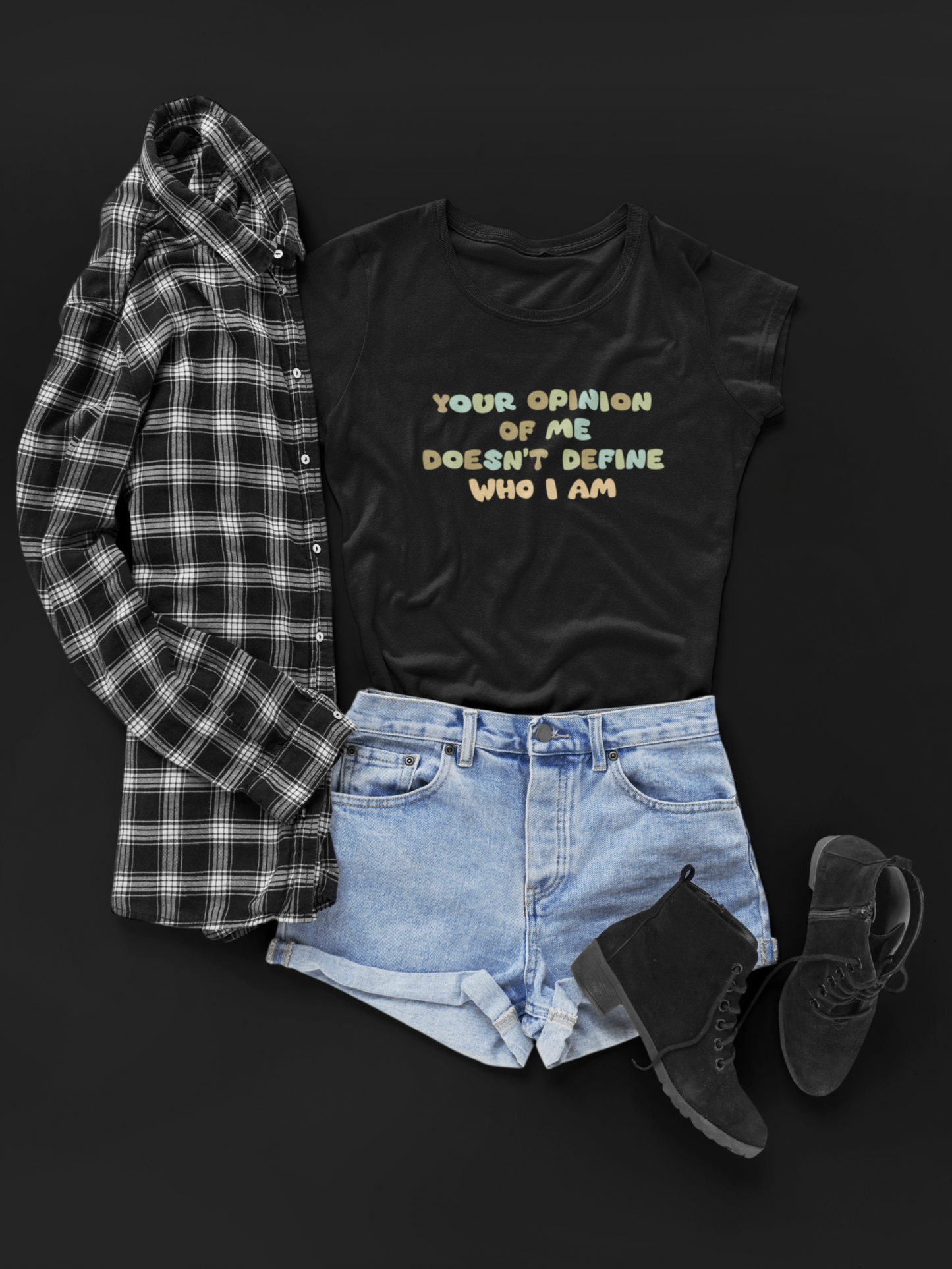 Your Opinion Of Me Unisex Softstyle T-Shirt