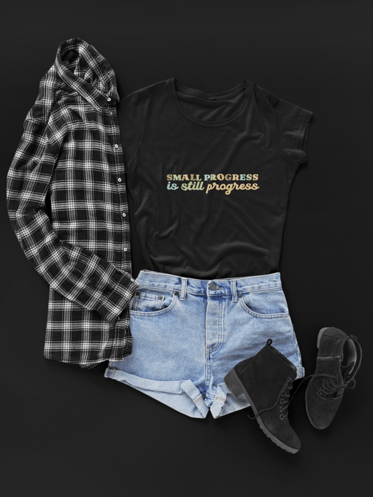 Small Progress Is Still Progress Unisex Softstyle T-Shirt
